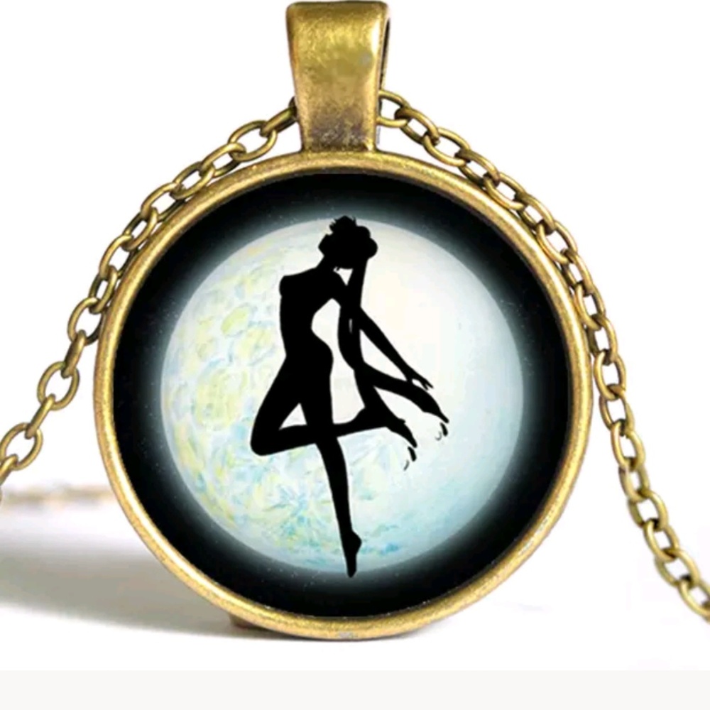 Dome Glass Necklace Sailor Moon Anime